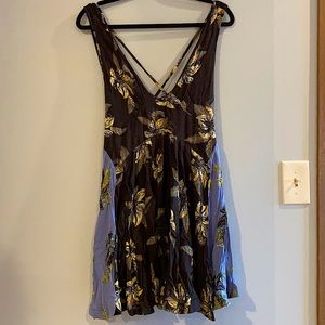 floral print mini-dress free people